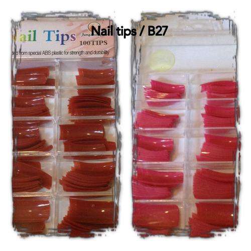 Nail tips B27  2 packet of 100 tips