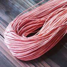 3X1.4MM - +_ 4M  BABY PINK SUEDE