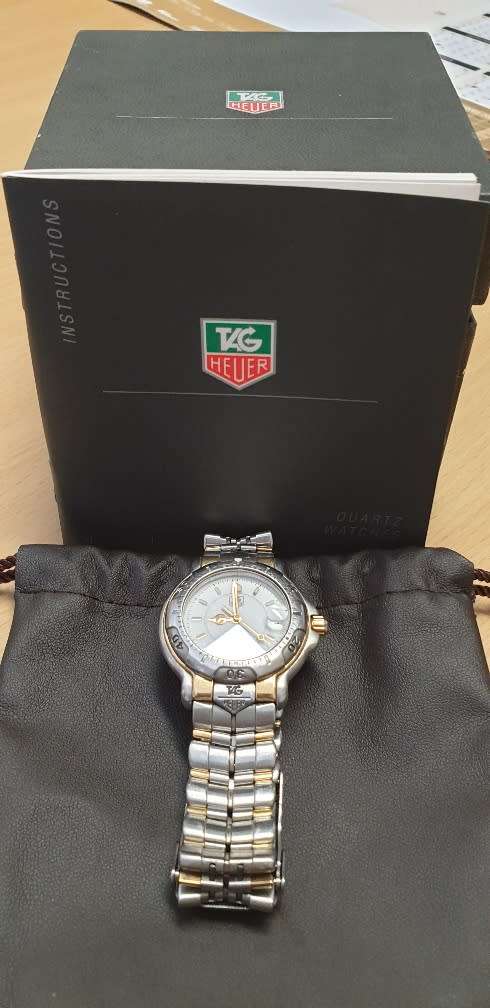 18kt Gold Tag Heuer 6000 series
