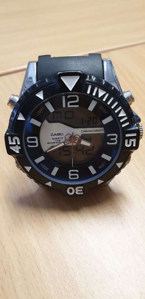 Casio Dual Time Sport Chronograph Watch