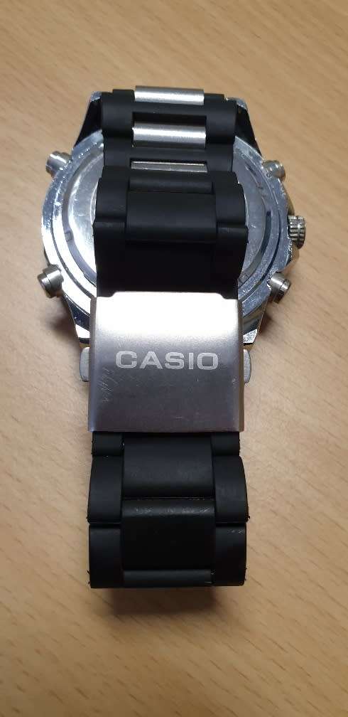 Casio Dual Time Sport Chronograph Watch