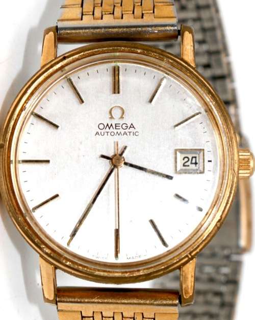 Omega Gold Automatic Gents Watch