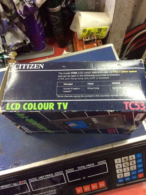 Citizen LCD colour tv
