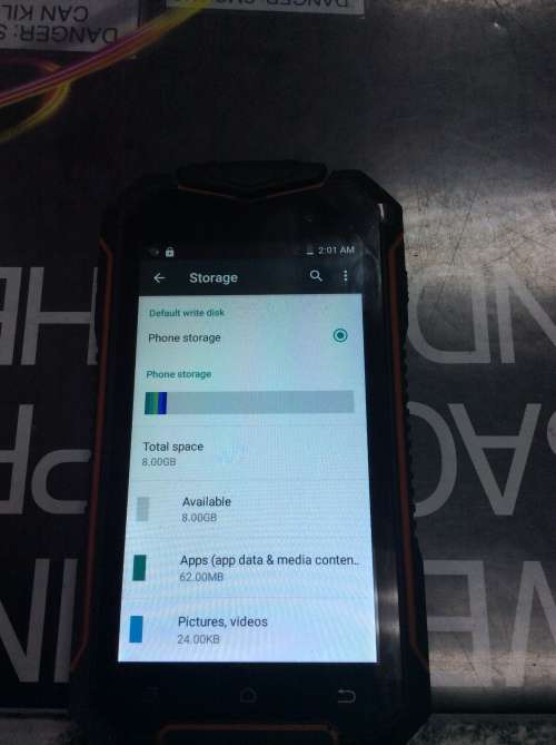 Waterproof android phone