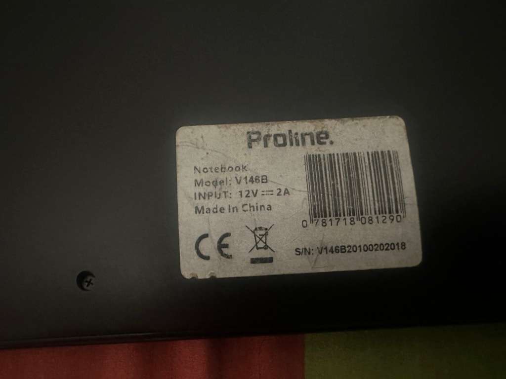 Proline laptop