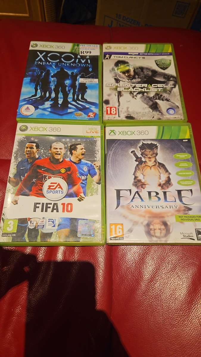 Xbox 360 with 11 games