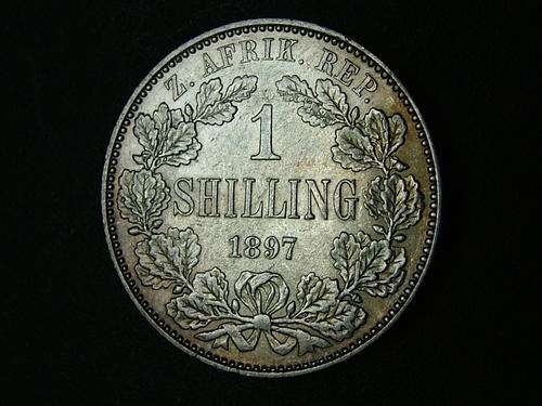 *** UNCIRCULATED *** 1897 ZAR 1 SHILLING *** START @ R1