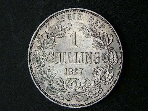 *** UNCIRCULATED *** 1897 ZAR 1 SHILLING *** START @ R1