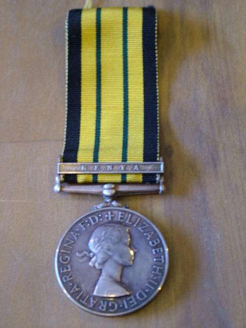 *** AFRICA GENERAL SERVICE MEDAL WITH KENYA CLASP *** START @ CRAZY R1