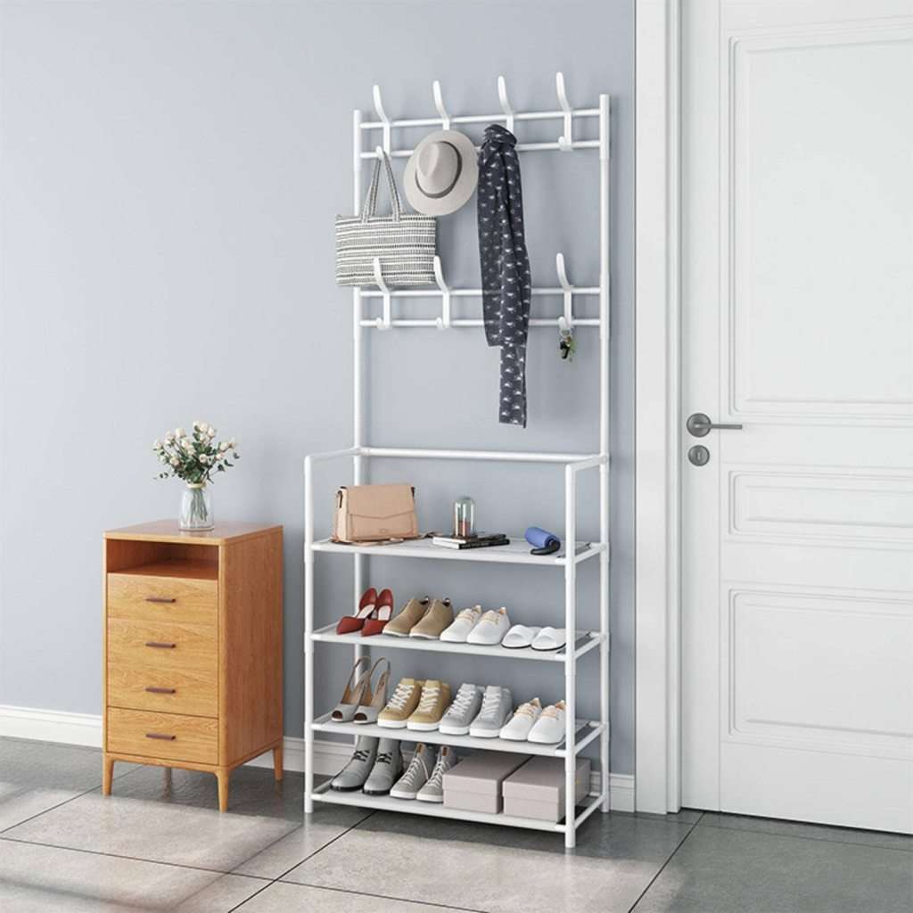 SHOE AND HAT RACK