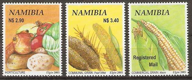 Namibia 2005 - SACC # 504-506  - Crop Production - **/ MNH see scan