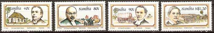 Namibia 1995 - SACC # 131-133  - Finish Missionaries - **/ MNH see scan