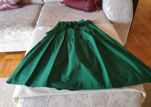 Poetry green skirt