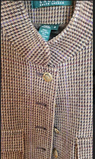 Equestrian Lauren Ralph Lauren Waist Coat