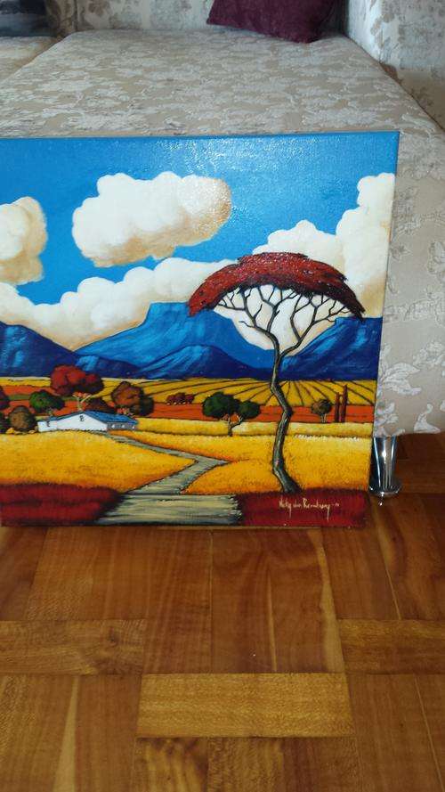 Nicky Van Rensburg painting