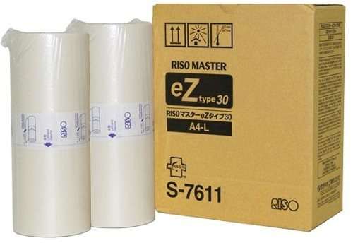 Riso A4 Master for use in Riso EZ200, EZ220, EZ300, RZ200, RZ220, RZ300 and RZ310