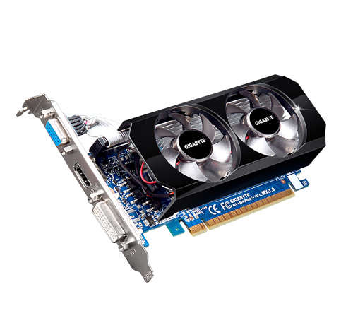 GIGABYTE NVIDIA GEFORCE GT 430 GRAPHICS CARD