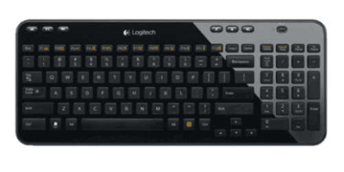 Logitech K360 Wireless Keyboard, Windows,Compact Design, Long Battery Life