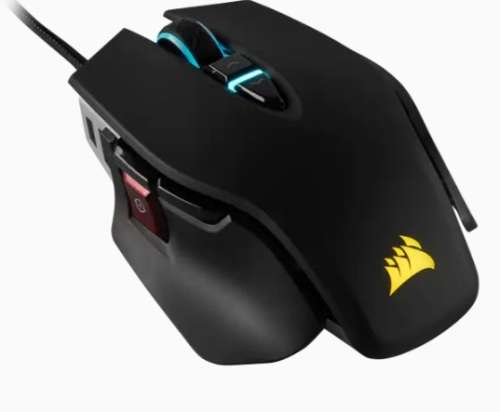 CORSAIR M65 RGB ELITE Tunable Gaming Mouse - Black