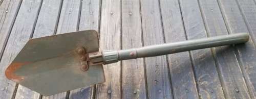 Vintage Army Folding Shovel