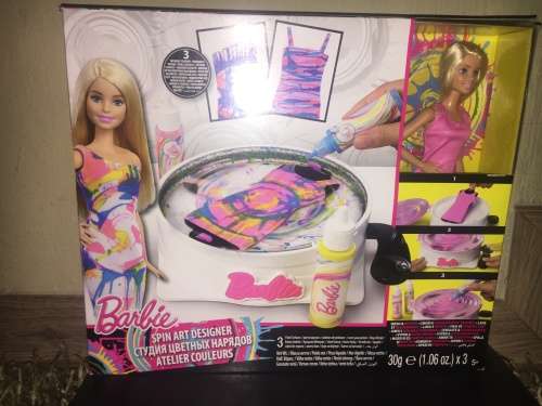 Barbie Barbie Barbie Spin Art Designer Barbie ( Includes Doll)