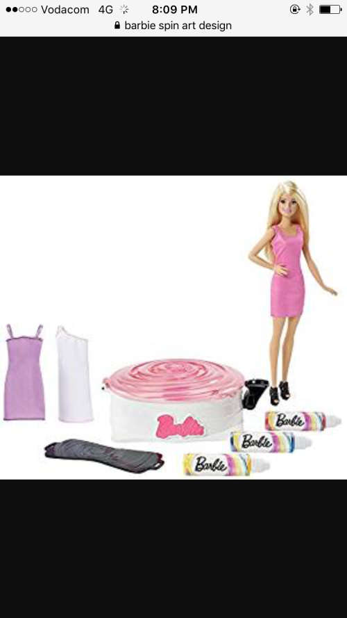 Barbie Barbie Barbie Spin Art Designer Barbie ( Includes Doll)
