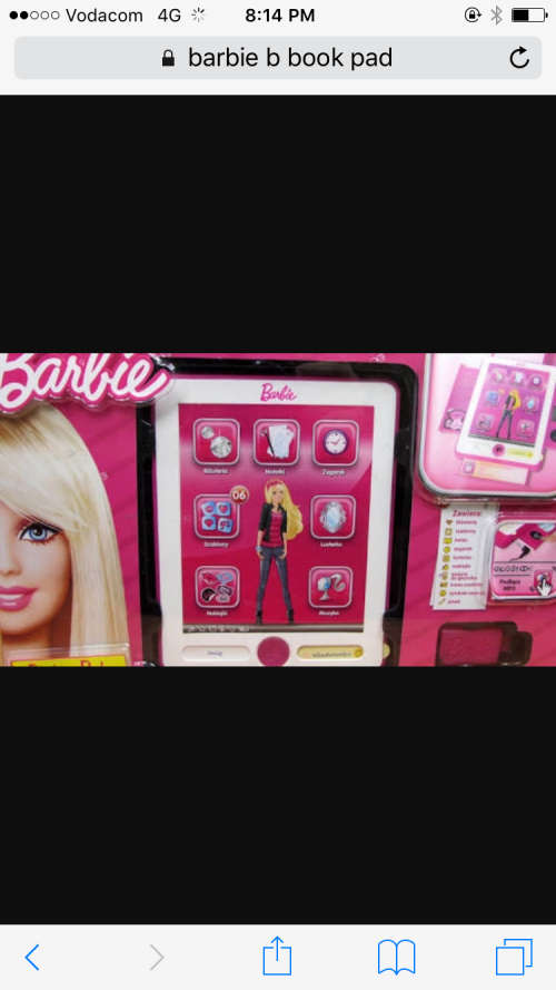Barbie Barbie Barbie My B-Book Pad ( Interactive Organizer) Barbie