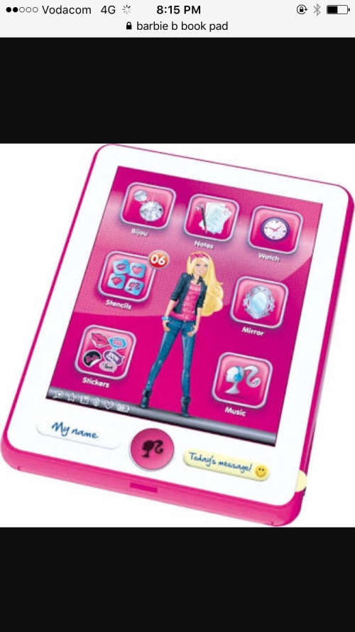 Barbie Barbie Barbie My B-Book Pad ( Interactive Organizer) Barbie
