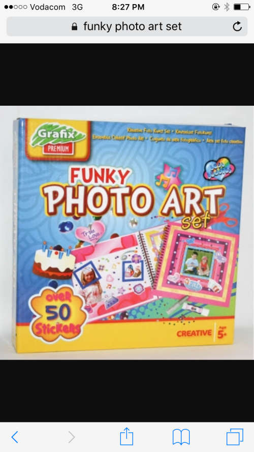 Funky Photo Art Set Make You Own Photo Frames