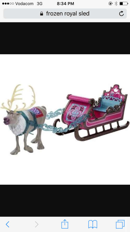 Frozen Frozen Frozen Sleigh and Sven