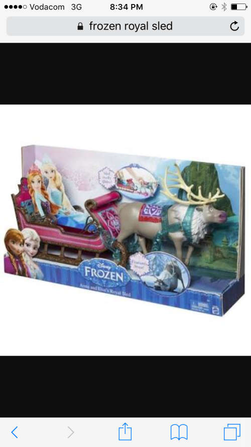 Frozen Frozen Frozen Sleigh and Sven