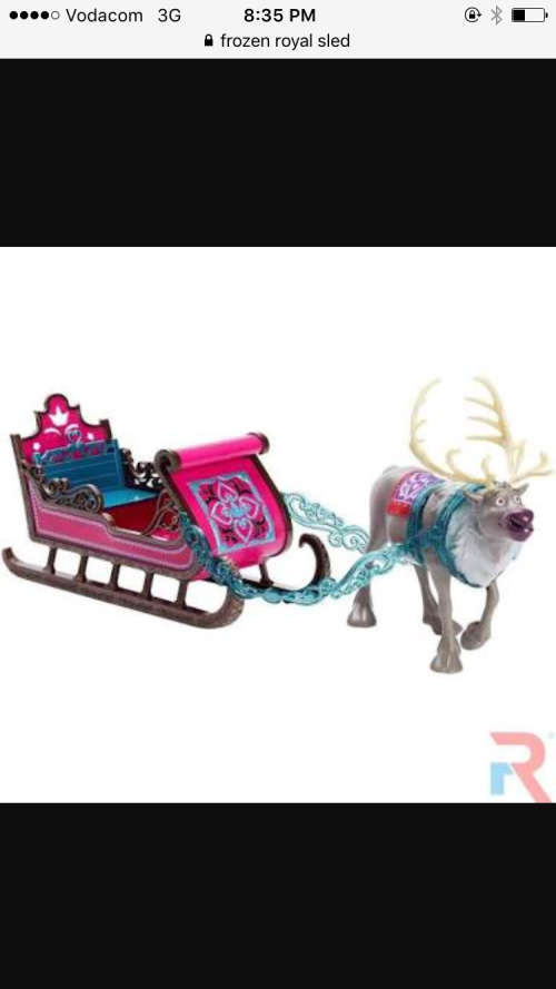 Frozen Frozen Frozen Sleigh and Sven