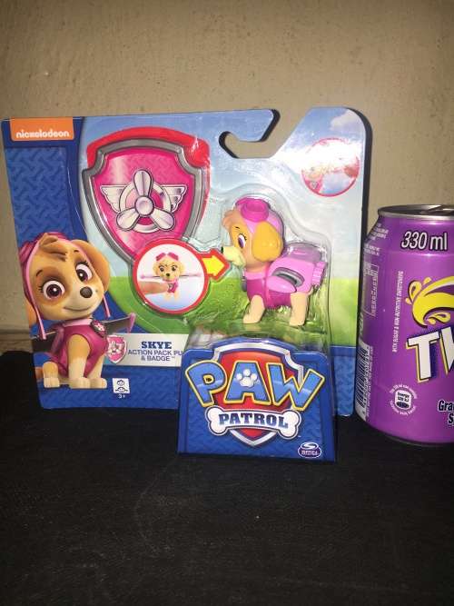 Paw Paw Paw Patrol Action Figures with Badge Paw Patrol