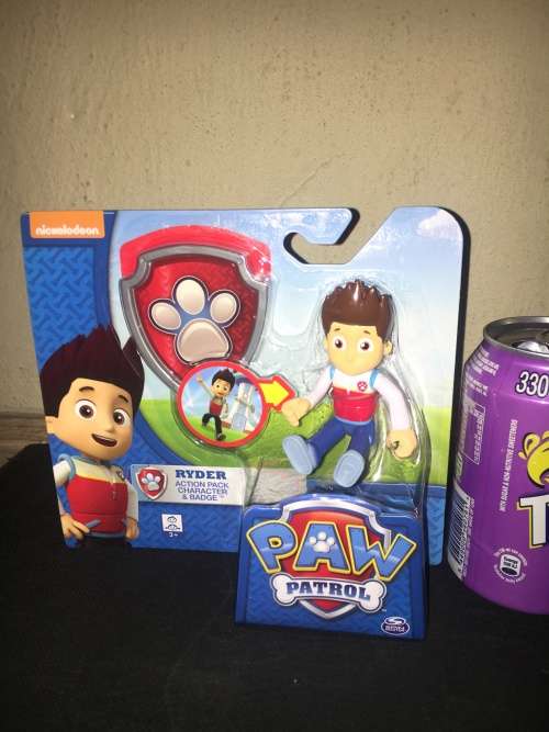 Paw Paw Paw Patrol Action Figures with Badge Paw Patrol