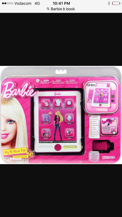 Barbie Barbie Barbie My B-Book Pad ( Interactive Organizer) Barbie
