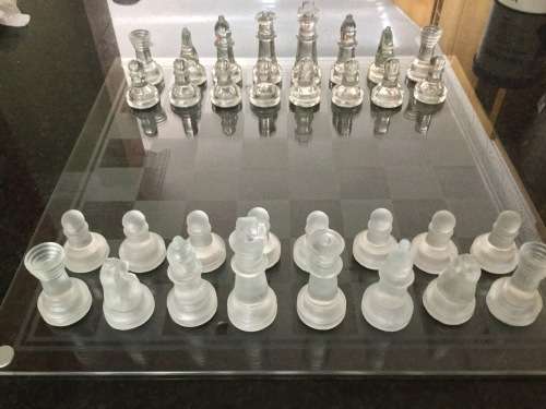 Chess Chess Glass Set