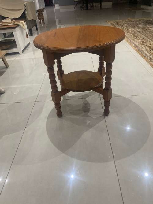 Side Table Solid Wood