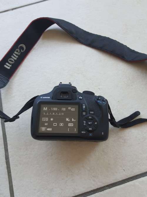 Canon 1200D body + accessories(as good as new)