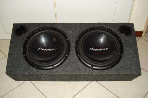 Pioneer TS-W309D4 1400W subs