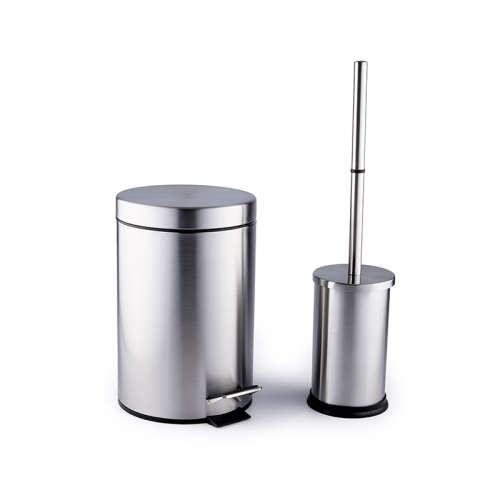 Bathroom Set Stainless Steel 2Pieces