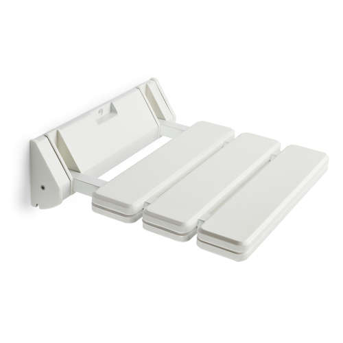 Shower Seat White Plastic