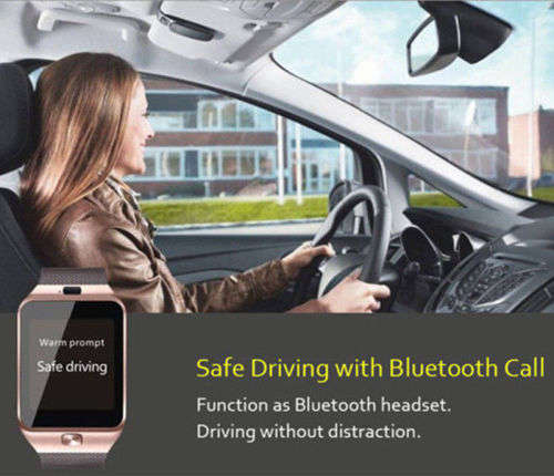 DZ09 Bluetooth Smart Watch Phone Mate+ Camera SIM For Android IOS iPhone Samsung