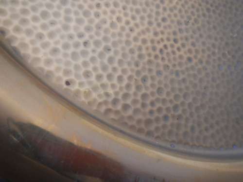 STUNNING ! 41cm Hammered Brass Tray