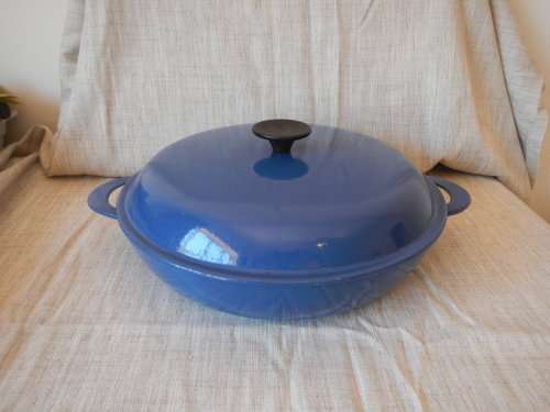 WOW !! Rare Blue No30 Le Creuset Casserole