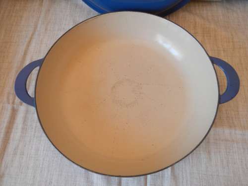 WOW !! Rare Blue No30 Le Creuset Casserole