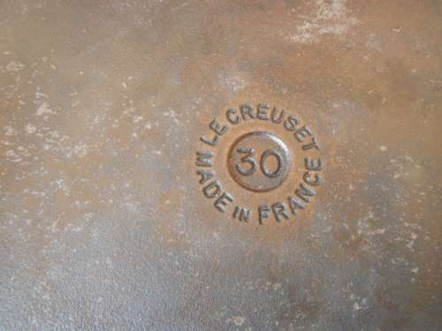 WOW !! Rare Blue No30 Le Creuset Casserole