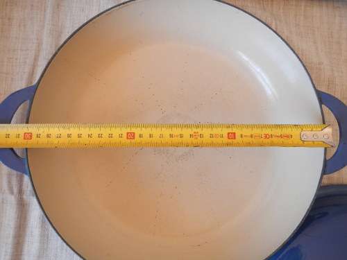 WOW !! Rare Blue No30 Le Creuset Casserole