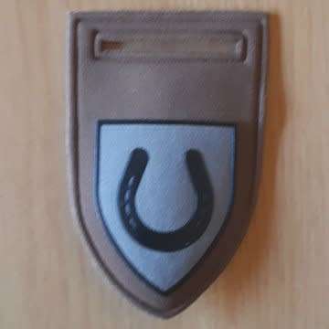 Transkei Mountain Battalion Embossed Rubberised Shoulder Flash - One Pin.