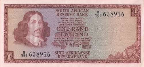 SOUTH AFRICA   TW DE JONGH   R1   NOTE