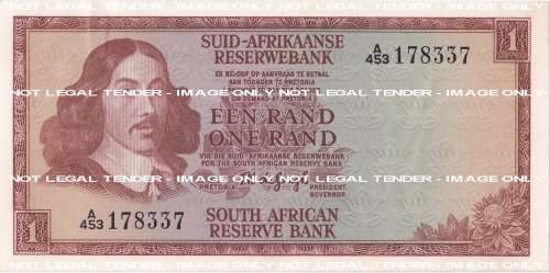 TW DE JONGH   R1   NOTE SOUTH AFRICA